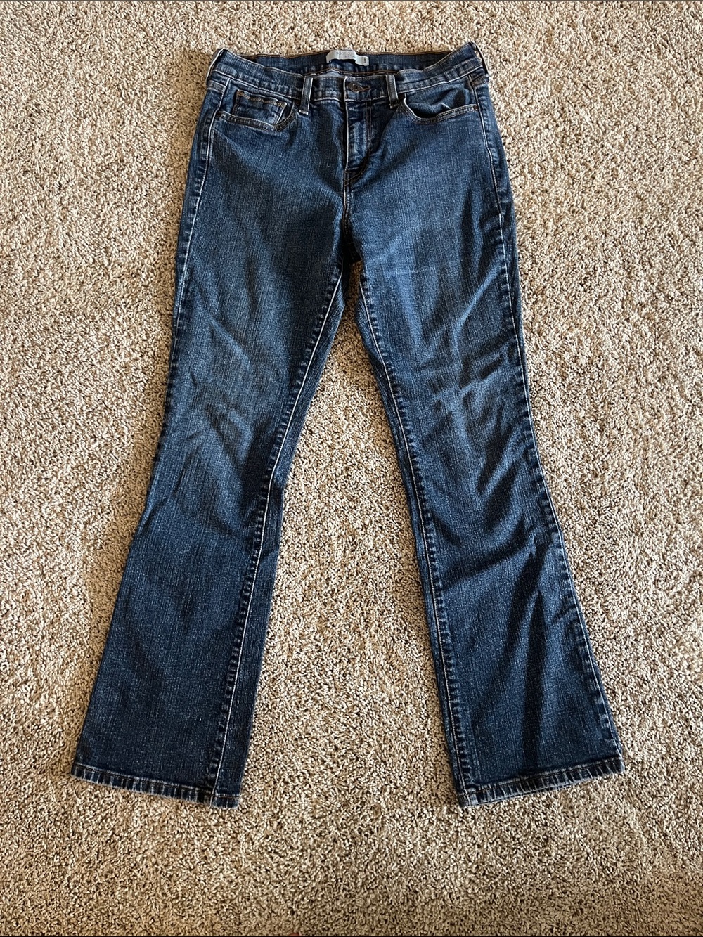 Levi's Dark Blue Flared Jeans